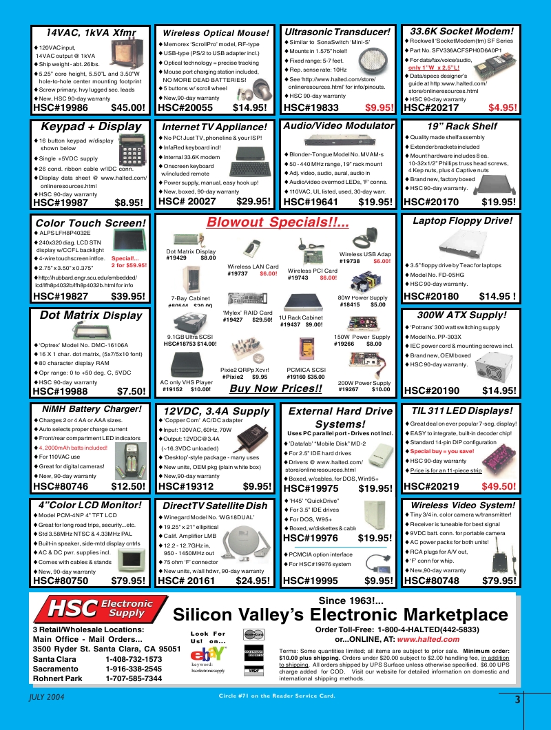 Nuts and Volts 2004-07